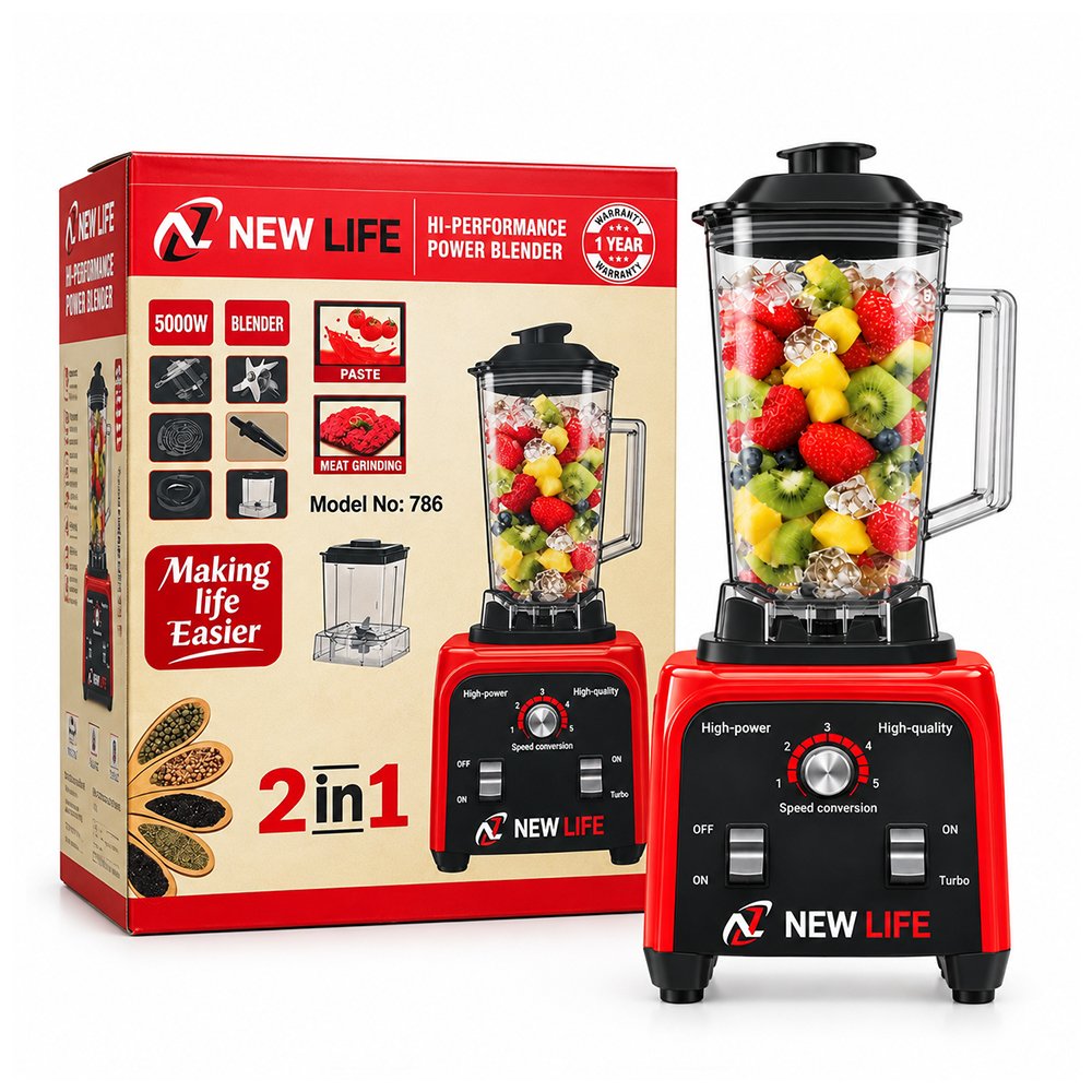 New Life 5000W Power Blender & Juicer view 6